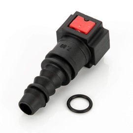 Fuel Line Quick Release Connector Hose Coupling 7.89 x 10 mm Pack of 5