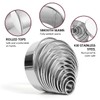 11 Pcs Cookie Cutters,Circle Cutter,Crumpet Rings,Stainless Steel Circle Cookie Cutters