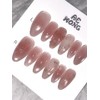 [Summer Nail Daily Nail] Floral Cross Nail Tip - Almond