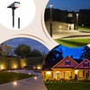 Solar Pathway Lights,Wall Sconce - Waterproof Weatherproof Color Changing Landscape