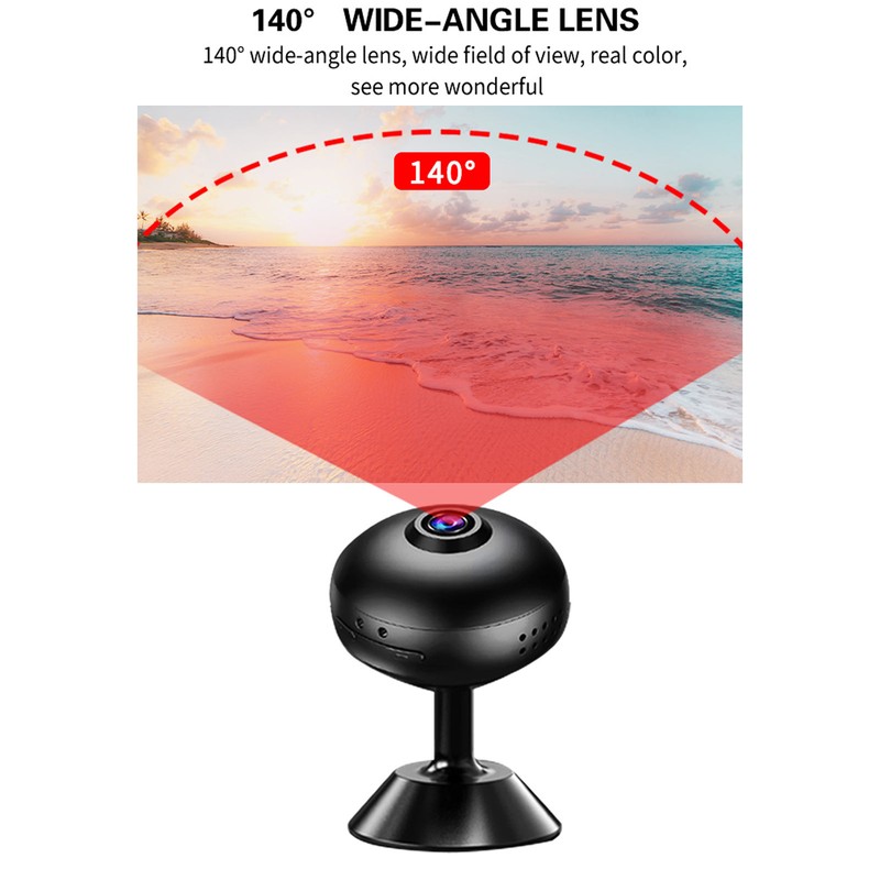 H6 720P Wide Angle Security Camera Mini Wifi Security Camera