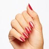 OPI Infinite Shine Self Looove | Sheer Bright Red Shimmer