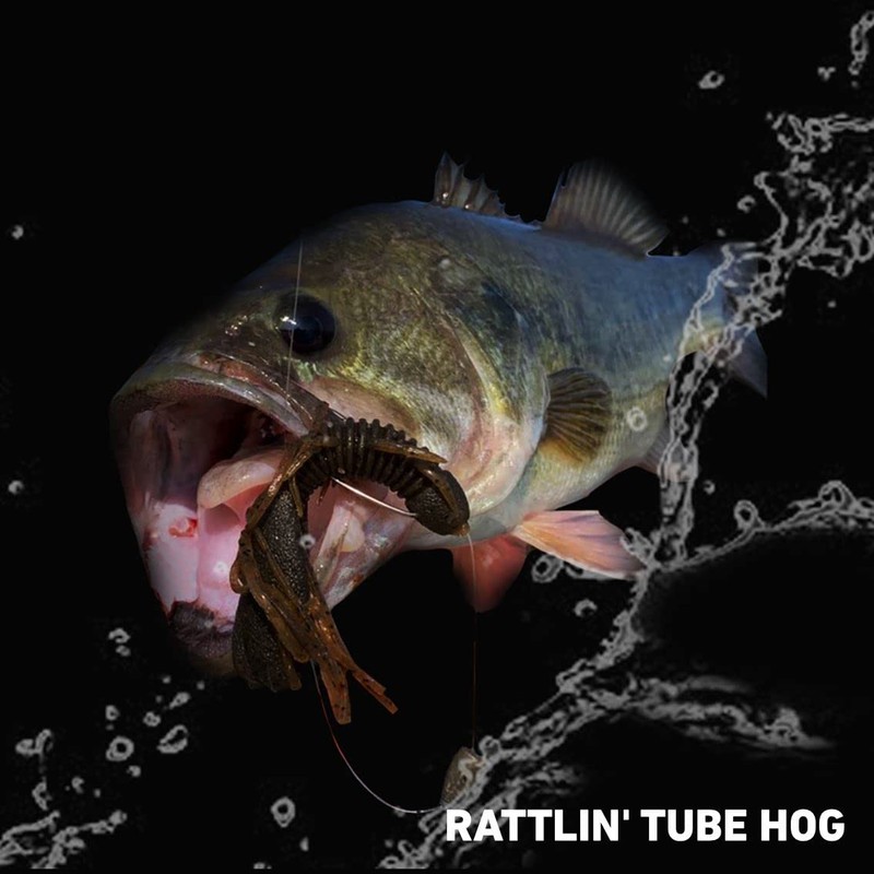rattlin tube hog 3.8 inch