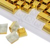 104Pcs Keycaps Metallic Durable Stable TwoTone Translucent Backlit Mechanical Keyboard
