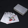 PMLAND Metallic Silver - Gold Waterproof Playing Cards - Poker