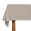 CALICOT Tablecloth Cotton Rectangle TableCover 63x90 Inch Table Cloths Washable