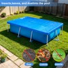 8.5 x 5.5’ Rectangular Pool Cover for Frame Above Ground