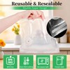 50 Pack Reusable Vacuum Sealer Bags for Food, 5 Assorted