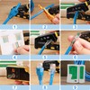 Lsoar RJ45 Crimper Pass Through RJ45 Crimp Tool Kit