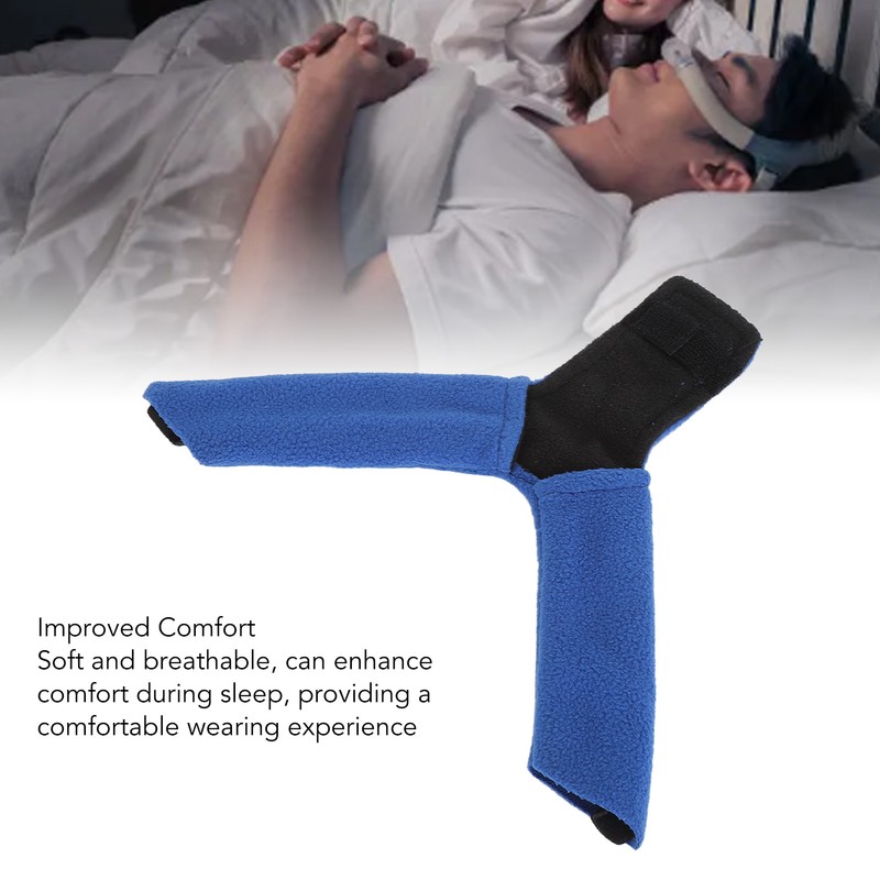 2Pcs Breathing Machine Headgear Strap Cover Improved Comfort Soft Protective