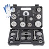 8MILELAKE 24pcs Disc Brake Caliper Compression Wind Back Tool Kit,