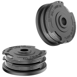 MUFUSHAN Pack of 2 grass trimmer spools, F016800351 grass trimmer thread spool, standard double autofeed spools, compatible with Bosch Advancedgrasscut 36, ART 36-36 LI, ART24/24+, ART 27/27+, ART