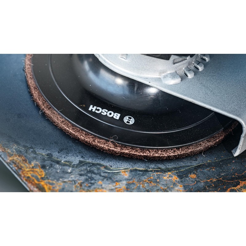 Bosch 5x EXPERT N880 Fleece Discs (for Steel sheets, Stainless