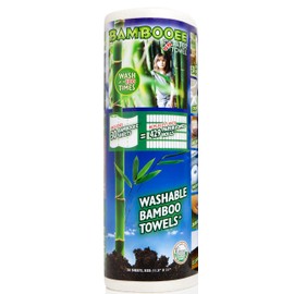 Bambooee Paper Towel Replacement 30-Sheet Roll, As Seen on SharkTank, We plant a tree with everyroll sold
