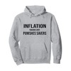 Inflation Rewards Debt and Punishes Savers Pullover Hoodie