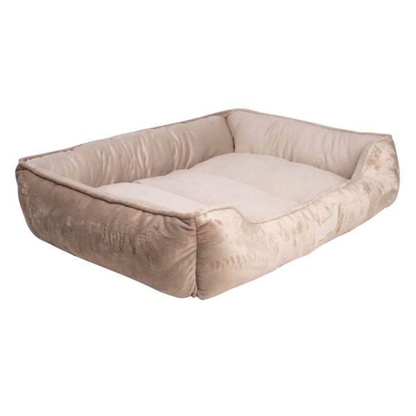 long rich Textiles Classic Solid Rectangle Dog and Pet Bed,