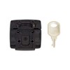 Ohio Travel Bag Lock, 1-13/16 Inch, Black Finish, Zinc Alloy,