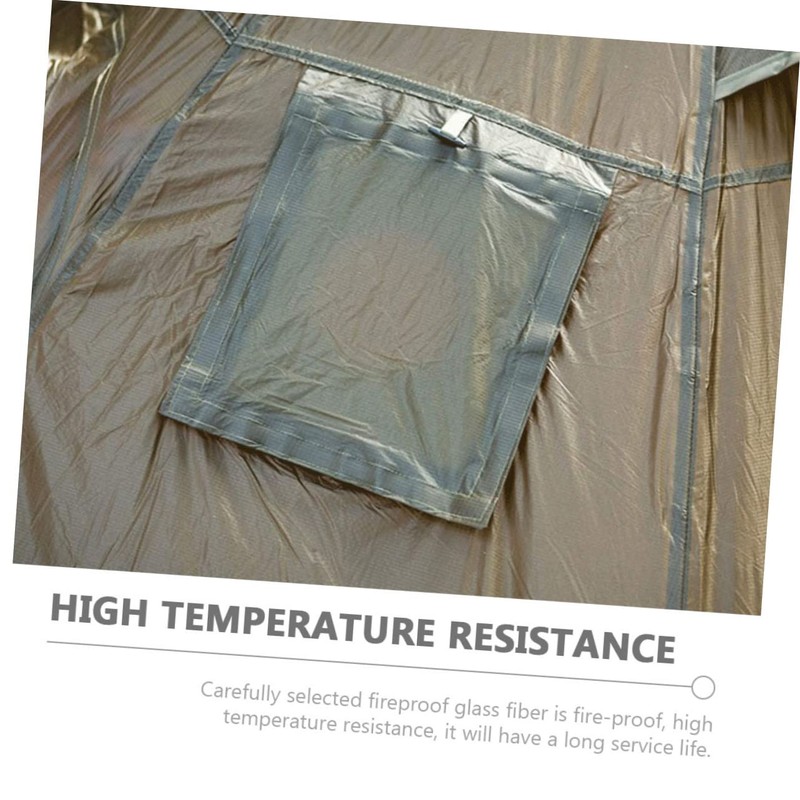 BESPORTBLE Flame-Retardant Stove Jack Cover for Tent Chimney Heat-Resistant for