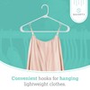 Sharpty Plastic Hangers Clothes Hangers for Clothing, Closet, Coats &
