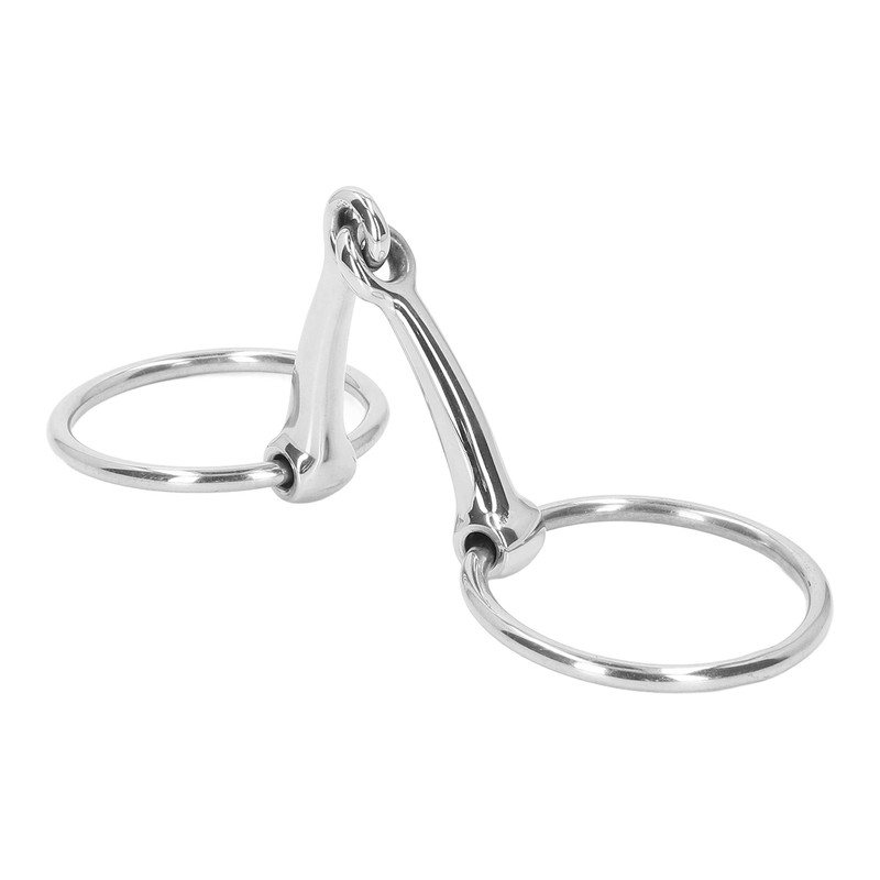 Horse Mouth Bit Stainless Steel Loose Ring Horse Snaffle Bit