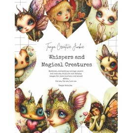 Tanya Creative Junkie - Whispers and Magical Creatures: Mystical enchanting collage papers and cutouts, folklore and fantasy images