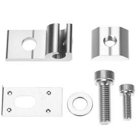 QWORK Grounding Tab 6.7-50 Pcs Aluminium Alloy Conductor Buried Connectors for Solar Panels, Grounding Clip, Ground Lug Compatible with Various Rail Types,