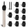 Gickbusus 13-Pack Spot Weld Cutter Set, Double-Sided Drill Bit for