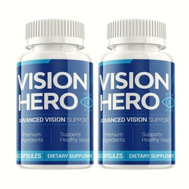 Vision Hero 2-Pack Vision Hero Pills- Vision Hero For Eye and Vision Health - 120 Capsules