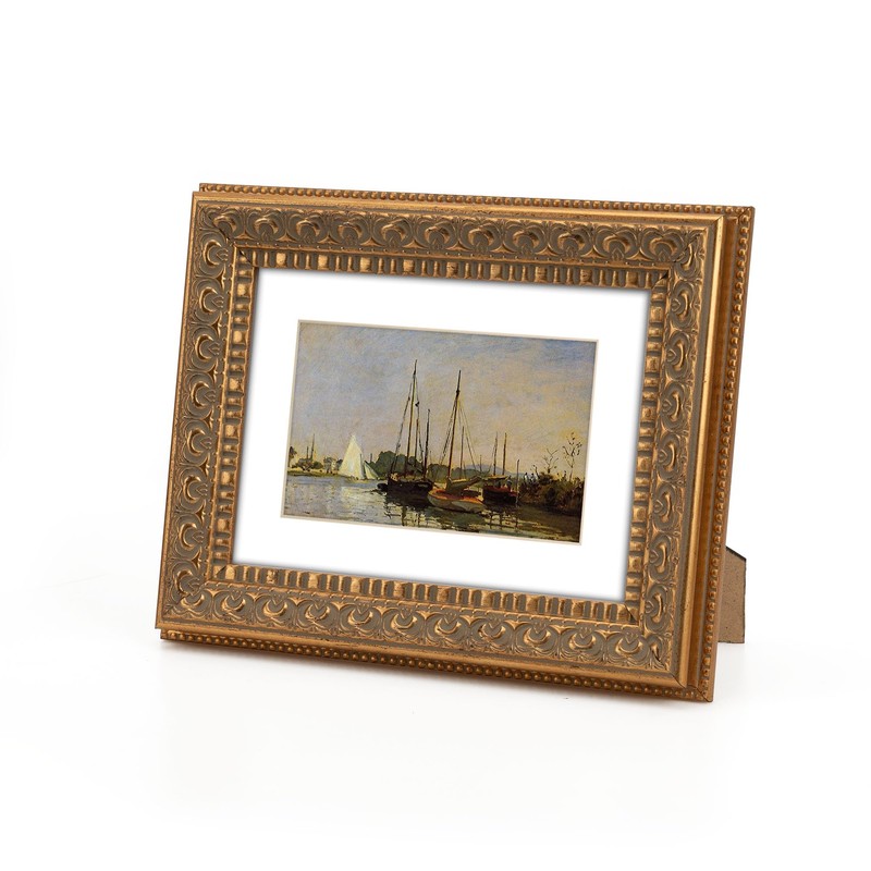 WYNCO 5x7 in 2 Pack Antique Distressed Gold Ornate Classic