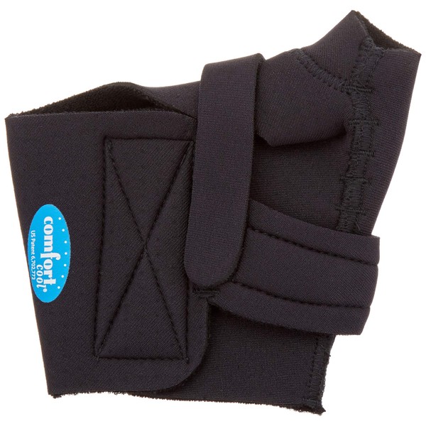 Comfort Cool - 80813 Thumb CMC Restriction Splint, Provides Direct Support for The Thumb CMC Joint While Allowing Full Finger Function, Left Hand, Large Plus