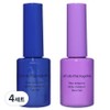 iBIT Tanghulu non-wipe top gel 10ml + base gel 10ml set, top gel + base gel, 4 sets / 아이빛 탕후루 논와이프 탑젤 10ml + 베이스젤 10ml 세트, 탑젤+베이스젤, 4세트
