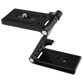 NOTRICKT TH-001 Flex Tilt Head Z Head Aluminum Alloy for DSLR Mirrorless and Compact Cameras, Arca-Swiss Compatible