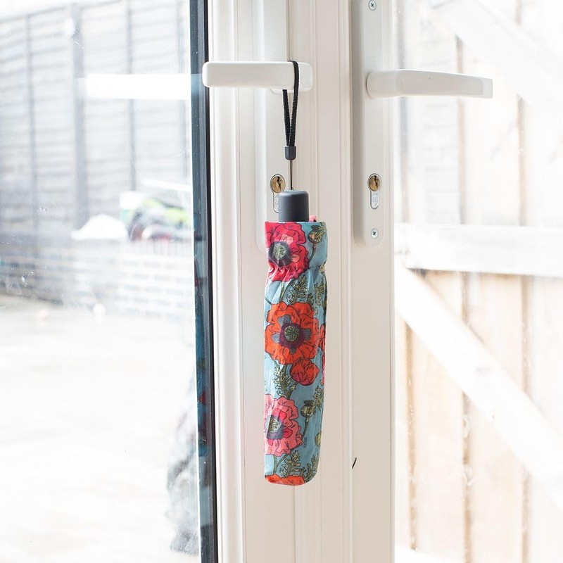 ECO CHIC Manual Mini Umbrella Windproof Strong Compact Folding Travel