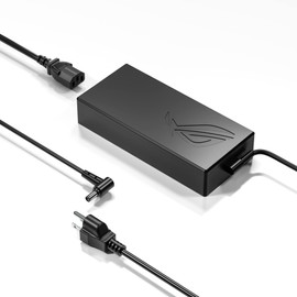 DONGERDI Cargador Zephyrus de 240 W ADP-240EB B Apto para ASUS Rog Zephyrus G14 G15 M16 G16 S15 S17, Rog Flow X16 GV601, Cargador Rog Strix Scar, Cargador ASUS 240 W