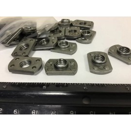 Buckeye Qty (25) Buckeye QN 3316 Weld Nuts, 3/8-16 Threads, 4 Projections