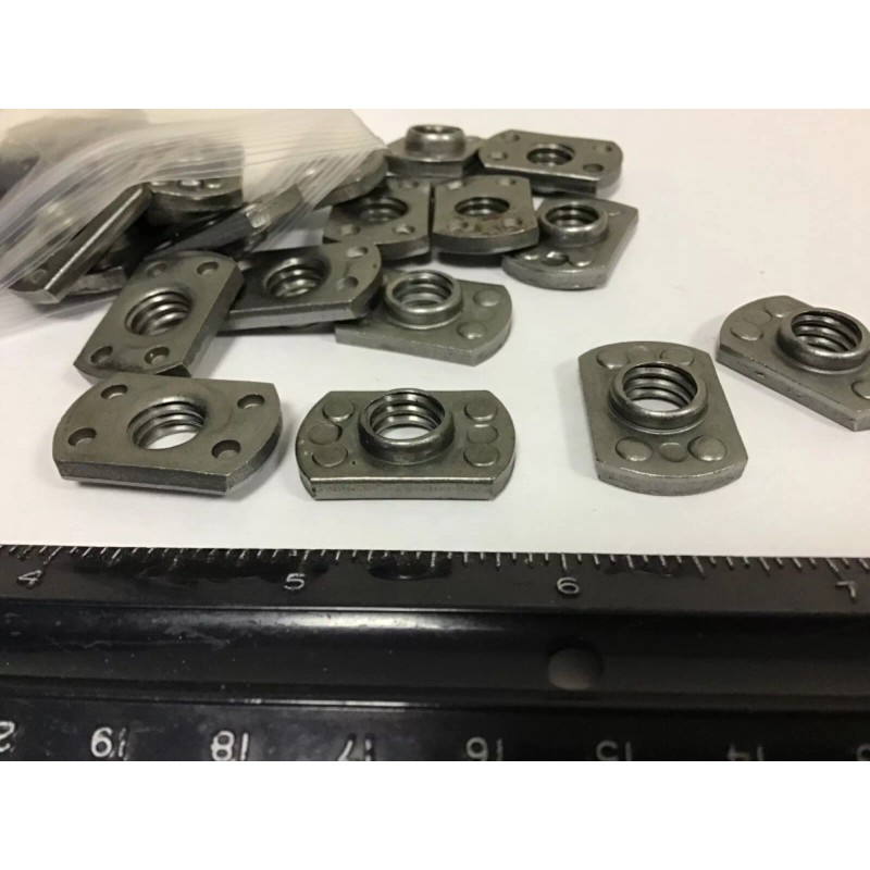 Buckeye Qty (25) Buckeye QN 3316 Weld Nuts, 3/8-16 Threads,