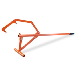 Meyoppm 51" Timberjack Log Lifter Long Hook, Heavy Duty Adjustable Log Roller Cant Hook, Logging Tools for Rolling and Raising Up The Logs