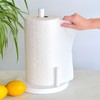 Youngever Plastic Paper Towel Holder, Upright Towel Holder Stand for