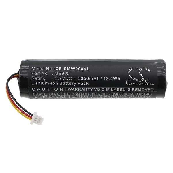 JIAJIESHI Replacement Battery Fit for Shure MXW Handheld Transmitter, MXW2