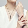 Whistle Pedant Necklace Reduce Anxiety Cylindrical Deep Breathing Stress Relief