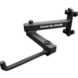 RAM Blinds Bow and Gear Holder, Double Swivel Mount, Powder Coated, 10 x 2 x 1 inches