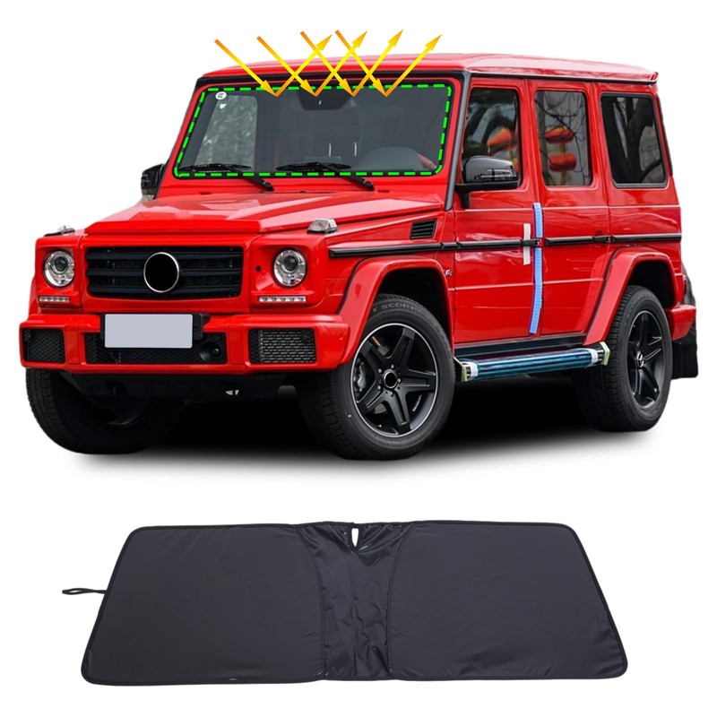 Car Windshield Sunshade for Benz G-Class W463 (2004-2018) G350/G400/G500/G63 AMG