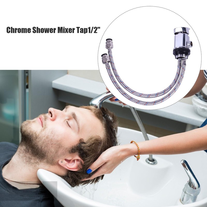 Single-Lever Shower Fitting, 1/2 Inch Shower Outlet/Single Lever Mixer Tap