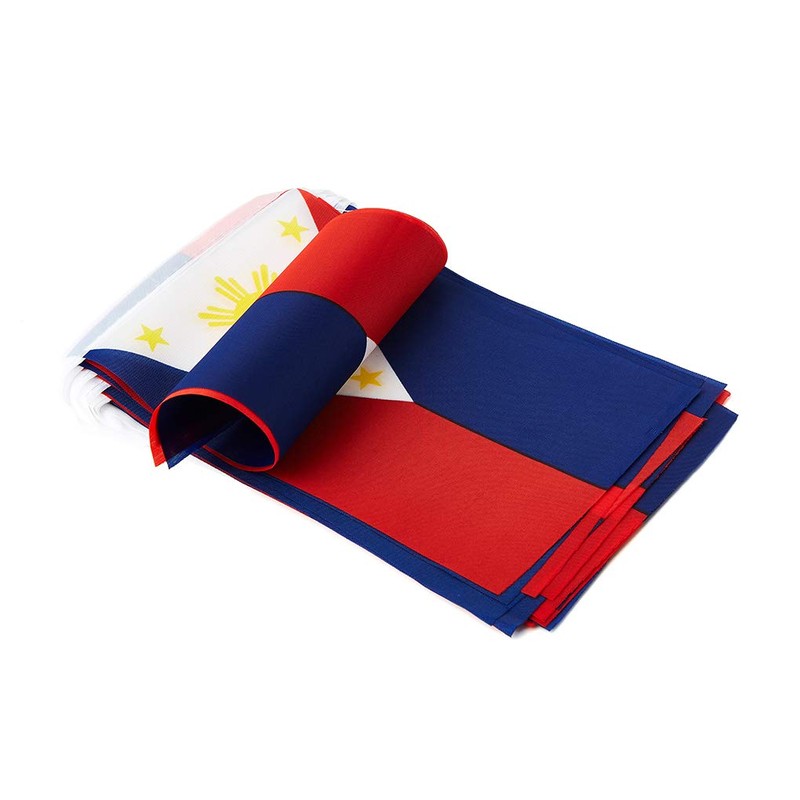 Philippines Flag Filipino Flag, Small String Philippines Flags Mini Filipino