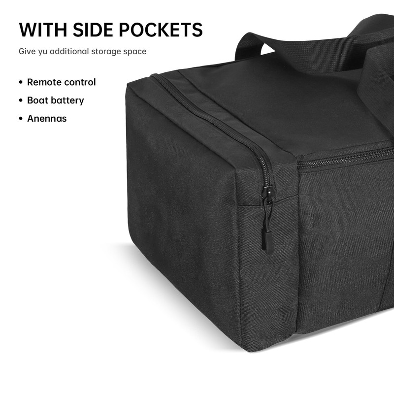 HEVMEVENI Bait Boat Carrying Bag – Large Capacity Storage Case,
