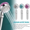 Magik Water Saving Flow 360 Spinning High Pressure Nozzle Shower