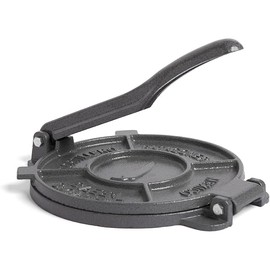 Tortilla Press – 8 Inch Cast Iron Quesadilla Maker – Heavy Duty Empanada Maker Press – Cast Iron Tortilla Maker for Kitchen, Home Use
