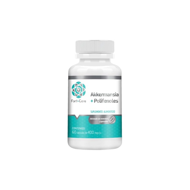 Fort Core - Akkermansia + Polifenoles - Suplemento Alimenticio -