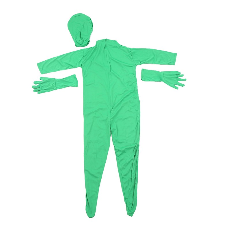 Green Screen Bodysuit Body Suit Full Body Split Design for