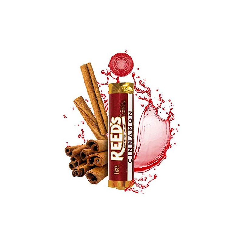 Reed’s Cinnamon Candy Rolls | Traditional Cinnamon Hard Candy |